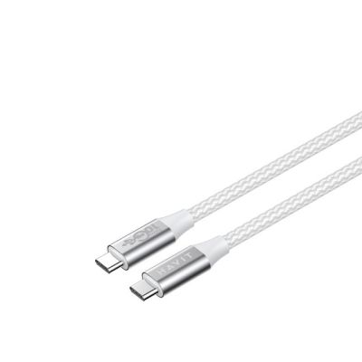 3. Havit Type C-Type C Cable CB6290 (white/gray; 100cm)