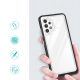 2. Clear 3in1 Case for Samsung Galaxy A72 4G Frame Gel Cover Black