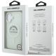 8. Karl Lagerfeld IML Karl RSG Logo MagSafe Case for iPhone 17 - Transparent