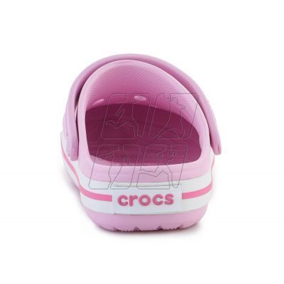 7. Slides Crocs Crocband Clog K Ballerina Pink 207006-6GD