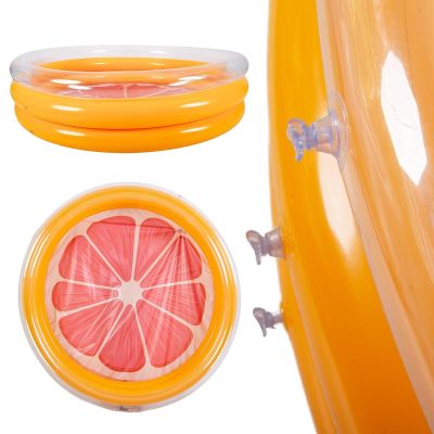 3. Children's pool 3-ring Grapefruit 168x38cm 51625