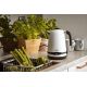 18. Electric kettle with temperature regulation ADLER AD 1295w white