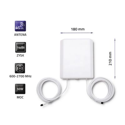 3. QOLTEC 4G LTE ANTENNA | 14DBI | EXTERNAL