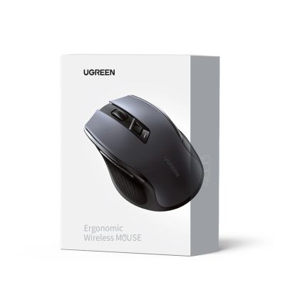 6. Ugreen MU006 Wireless USB 2.4GHz 4000 DPI Optical Mouse - Black