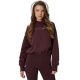 Women's sweatshirt 4F F2175 dark brown 4FWSS26TSWSF2175 80S