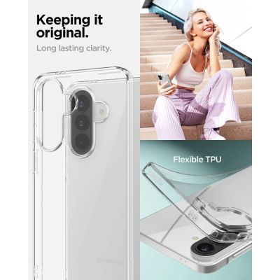 11. Spigen Liquid Crystal Case for Samsung Galaxy A57 5G - Transparent