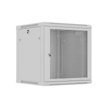 LANBERG 19" 12U 600X600 GREY WALL-MOUNTED RACK CABINET WITH PERFORATED DOORS (FLAT PACK)