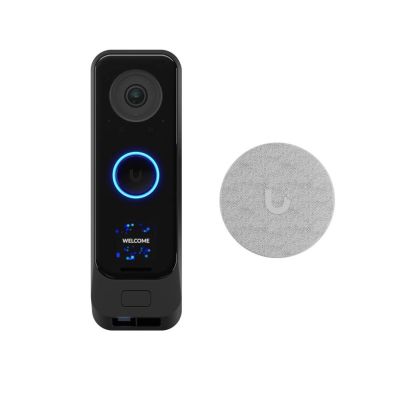 6. Ubiquiti UVC-G4-DoorBell Pro PoE Kit | Video intercom + loudspeaker | UniFi Protect, PoE, Wi-Fi, Bluetooth, IPX4