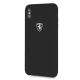 Ferrari Hardcase FEOSIHCI65BK iPhone Xs Max black/black Silicone Off track