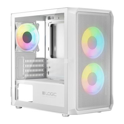 12. LOGIC HOUSING PORTOS ARGB MINI USB 3.0 WHITE