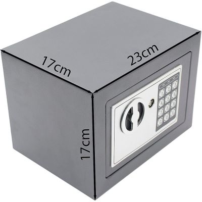9. SAFE WITH DIGITAL LOCK 23X17X17CM 1067582 SASKA GARDEN