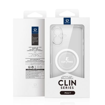 13. Dux Ducis Clin Mag Case for iPhone 17 Compatible with MagSafe - Transparent