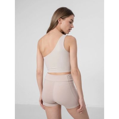 2. Women's One-Shoulder Yoga Crop Top 4F H4Z22-TSD033