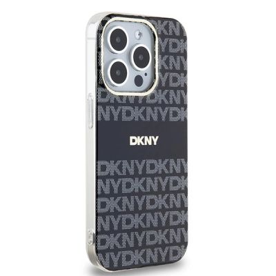 4. DKNY IML Mono & Stripe MagSafe case for iPhone 14 Pro - black