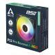 7. ARCTIC Freezer P12 Pro Reverse A-RGB - 3 Pack Computer Case Fan 12 cm Black 3 pcs.