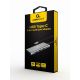 2. GEMBIRD MULTI ADAPTER USB TYPE-C 3IN1 SILVER HUB USB, HDMI, PD (100W)