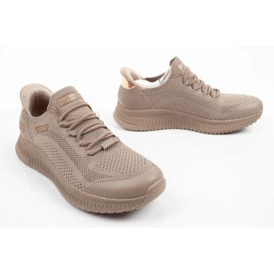 7. Skechers Women's Bobs Squad 4 Slip-Ins Athletic Shoes