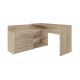5. Corner desk + chest of drawers DANY 120x50xH76 sonoma