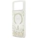 6. Guess Resin Bottom Glitter MagSafe Case for iPhone 18 Pro Max / 17 Pro Max - Gold