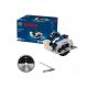 20. Bosch GKS 185-LI 16.5 cm Black, Blue, Gray 5000 RPM
