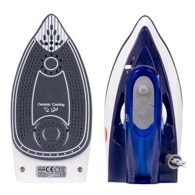 4. ELDOM DA50 900W BLUE TRAVEL IRON, DRY IRONING, WITH STEAM 15G/MIN, STEAM BOOST 70G/MIN