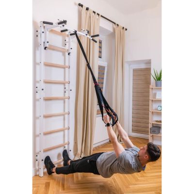 53. GYMNASTIC LAMBER WITH ADJUSTABLE METAL BAR 731W BENCHK