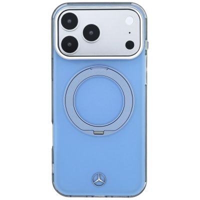3. Mercedes with ring Stand and Iconic Logo MagSafe case for iPhone 18 Pro Max / 17 Pro Max - blue