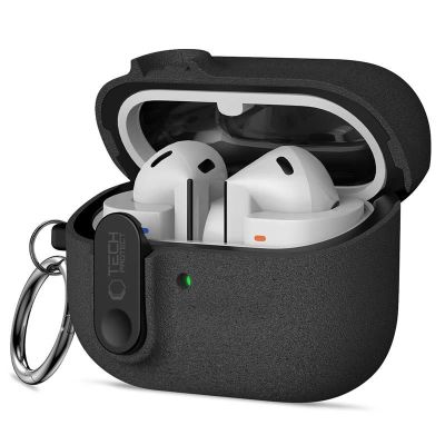 Tech-Protect Slim Hook Case for Samsung Galaxy Buds 3 / 3 FE / 3 Pro - Black