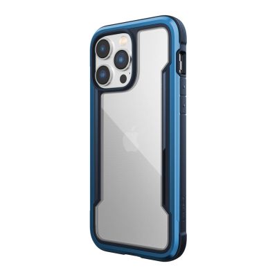 7. Raptic X-Doria Shield Case iPhone 14 Pro Max armored cover blue