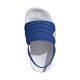 4. Adidas Adilette Estrap 2.0 children's flip-flops white and blue HQ9196