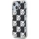 2. DKNY IML Checkered Mono Pattern case for iPhone 15 Plus / 14 Plus - black