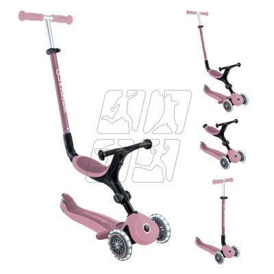 Scooter with seat Globber Go•Up Active Lights Ecologic Jr 745-510