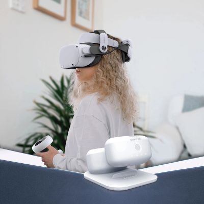 6. BoboVR BD2 Charging Station for BoboVR B2 External Batteries + B2 Battery - White