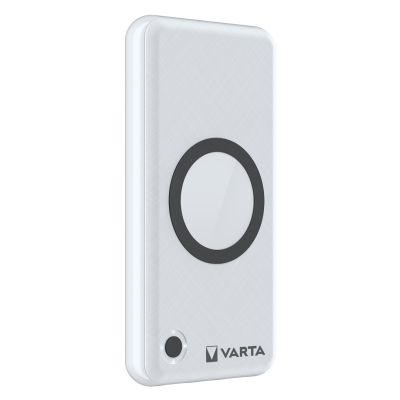 5. Varta 57908 101 111 Power Bank Lithium Polymer (LiPo) 15000 mAh Wireless Charging White
