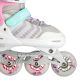 8. NH18192 4in1 PINK SIZE S(29-33) ROLLER SKATING WITH HOCKEY SLEEVE NILS EXTREME