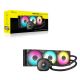 13. CORSAIR NAUTILUS 360 ARGB, 360mm Radiator, Liquid CPU Cooler