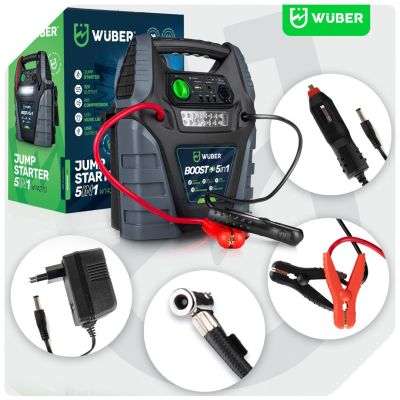 11. Booster compressor 5 in 1 with start-up W14270 WUBER