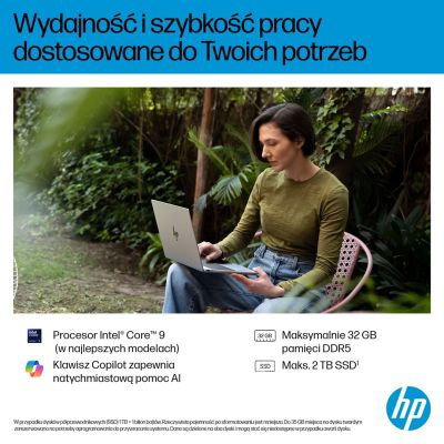 14. HP OmniBook 7 16-az0222nw Core 5 210H 16"2K 300nits AG 16GB DDR5 5200 SSD512 Intel Graphics Cam 5 Mpx IR 70Wh Win11 Glacial Silver 2Y