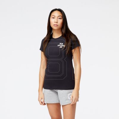 10. New Balance Sport Core Arch Cotton ATH BK W T-shirt WT31804BK