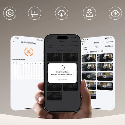 7. Baseus PrimeTrip VD1 Pro Car DVR 4K+1080p with Battery - Black