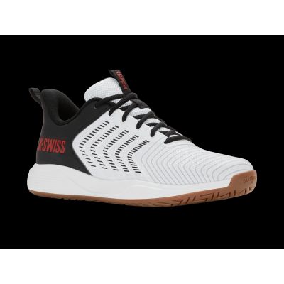 2. K-swiss ULTRASHOT TR INDR WHITE/BLACK/HIGH RISK RED-M sneakers (04602-153-M)