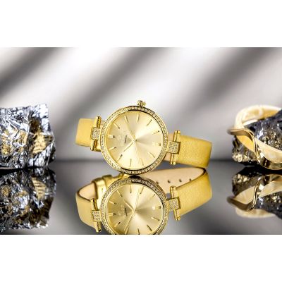 7. Giewont Sapphire Gold Women's Watch GW9890-A3