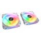 7. COUGAR CF-APR12HW-RGB Computer Case Fan 12 cm White 1 pc.