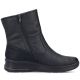 2. Rieker L7760-00 women's waterproof black ankle boots