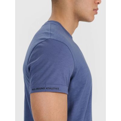 4. Men's regular plain T-shirt 4F 4FRSS25TTSHM3041-32S