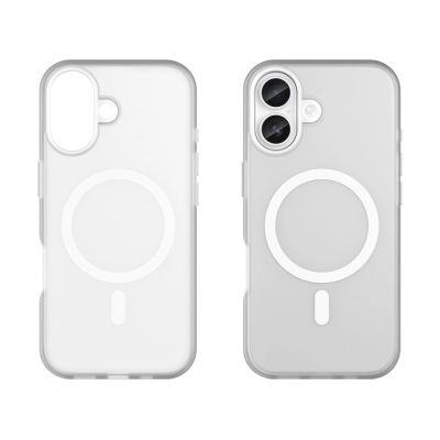 6. Magnetic Abrasive iPhone 17 Case Compatible with MagSafe - Matte White
