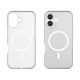 6. Magnetic Abrasive iPhone 17 Case Compatible with MagSafe - Matte White
