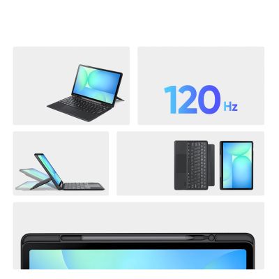 7. Dux Ducis (DK series) Keyboard Case for Samsung Tab S10 FE+ (Plus) - Black