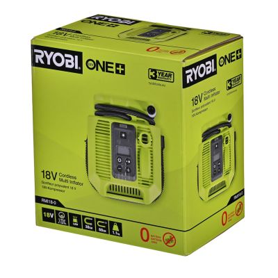 3. Ryobi TT5133006316 RMI18-0 11-bar 18V 0*AH ONE+ cordless compressor (without battery/charger)