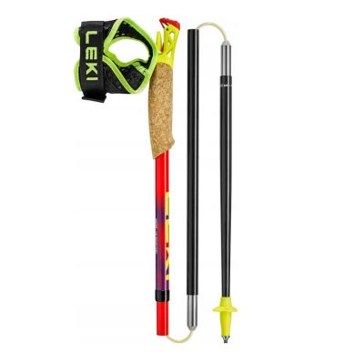 3. LEKI TRL ULTRATRAIL FX ONE trekking poles, 120cm red